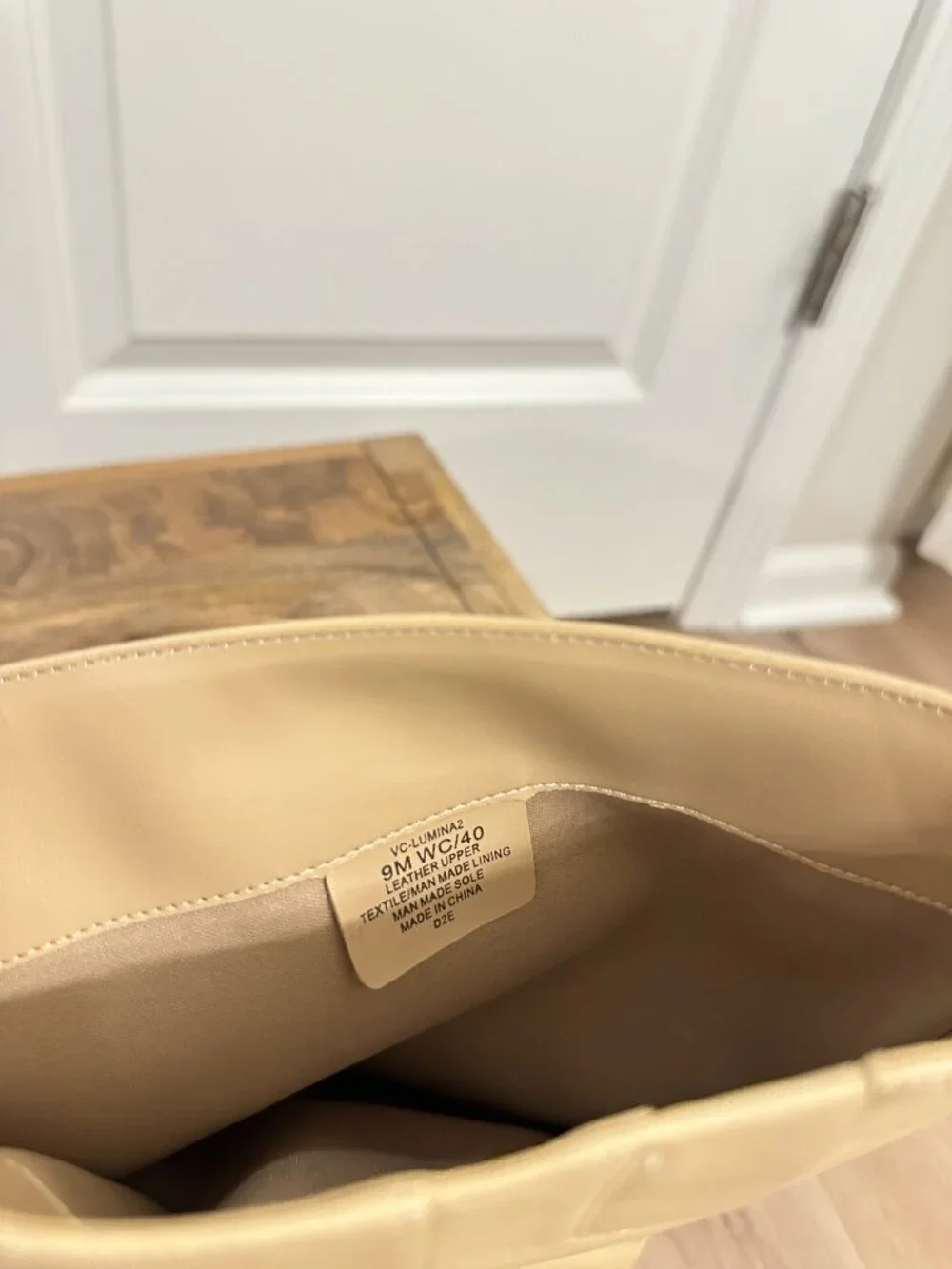 VINCE CAMUTO Lumina Pointed Toe Boot in Natural Size US 9